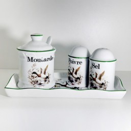 Service à Condiment Canard