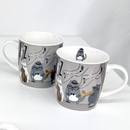 Set 2 Mugs Jazzy