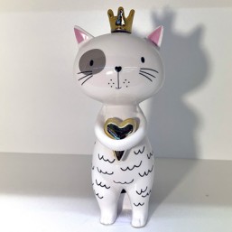 Chat Couronne+Cœur Gm