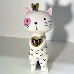 Chat Couronne+Cœur Pm