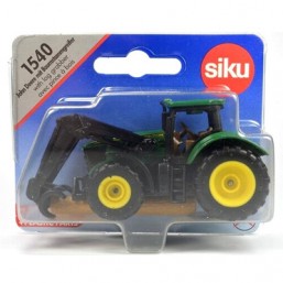 John Deere avec pince à bois