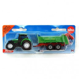 Tracteur avec épandeur u.