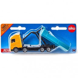 Camion polybenne + grue