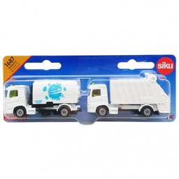 Set communal balayeuse + camion poubelle