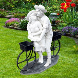 Couple sur vélo